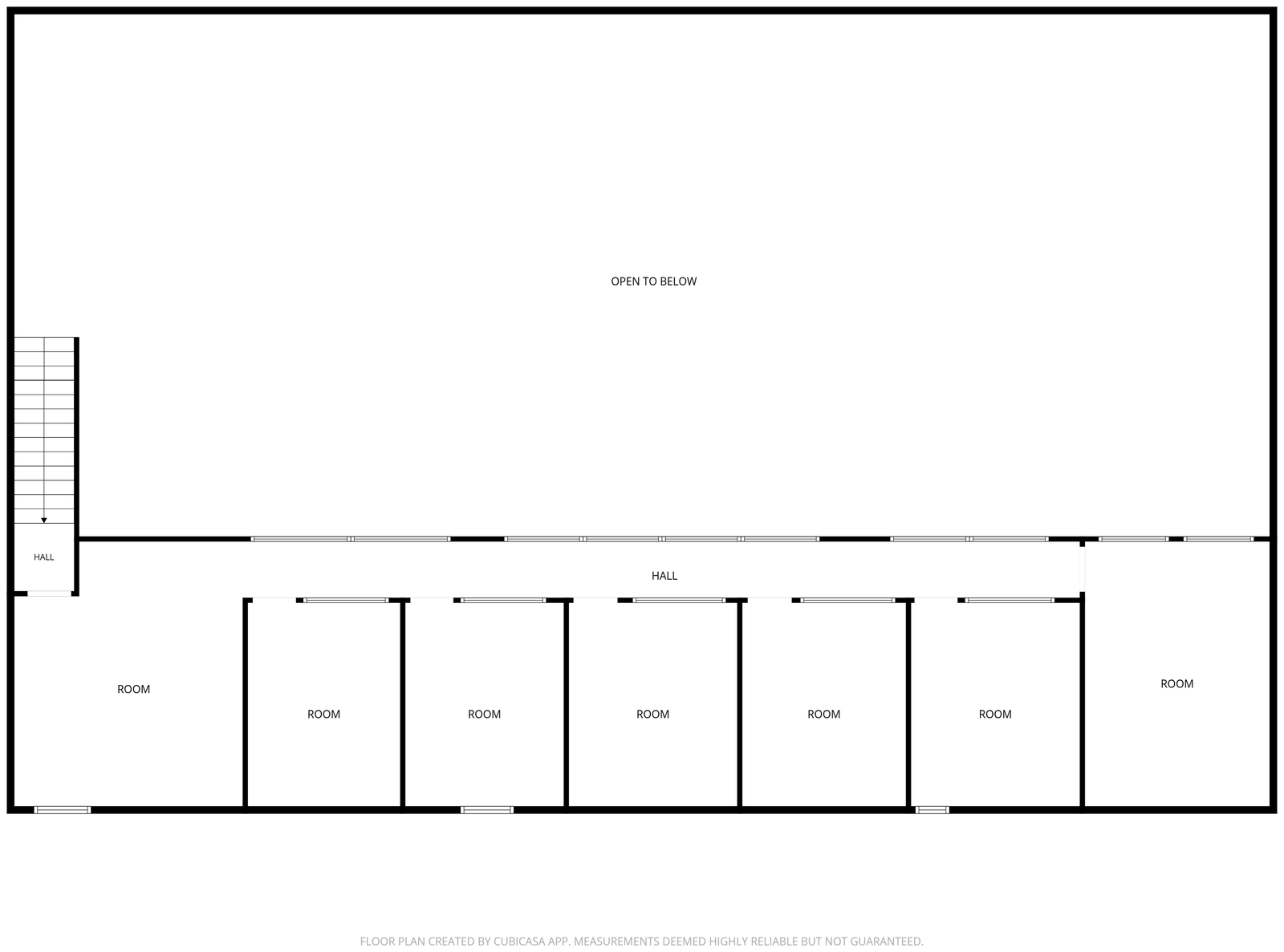 Second floor plan